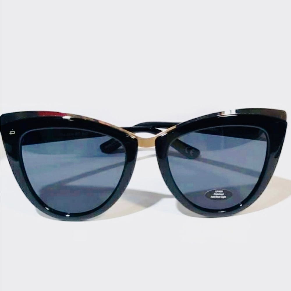 Prive Revaux THE JULIET Cat Eye Sunglasses in Caviar Black Polarized *BNIB!